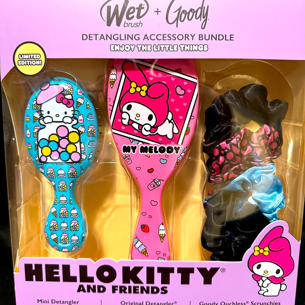 Wet Brush and Goody Special Edition Hello Kitty‎ and Friends My Melody Gift Set